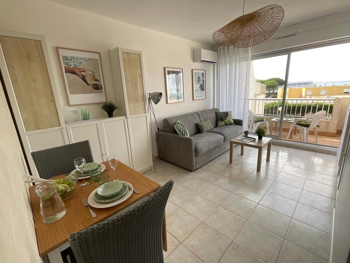 Studio Le Vue Mer Acces Direct A La Plage Parking Prive Clim Belle Terrasse Le Grau-du-Roi Buitenkant foto