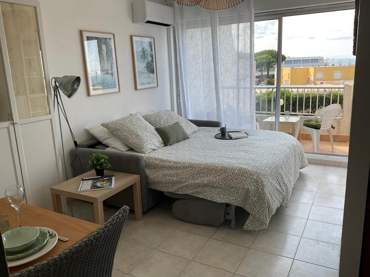 Studio Le Vue Mer Acces Direct A La Plage Parking Prive Clim Belle Terrasse Le Grau-du-Roi Buitenkant foto